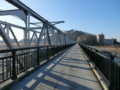 渡良瀬橋歩道
