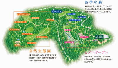 マップ赤城自然園