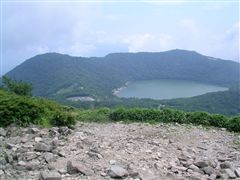長七郎山と小沼